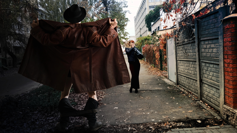 Exhibitionissmuss Typische Fälle aus dem echten Leben entblößen in der Öffentlichkeit